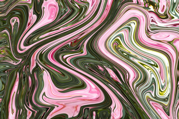 Obraz premium 3D rendering. abstract multicolored background. swirling multicolored lines