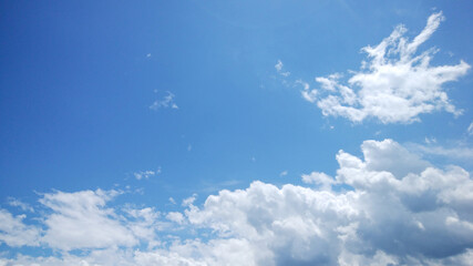 Fototapeta premium 初夏の青空