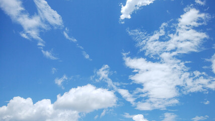 初夏の青空
