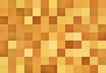 Orange Abstract Mosaic Background, Pixel Background. Mix of Dark Colors And Light Colors. Background For Cards, Poster or Website