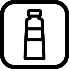 color paste icon vector