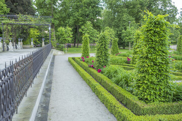 Photo of landscape design in a city park