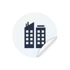 Naklejka premium Building - Sticker