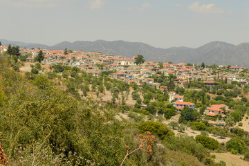 The mountain village of Lefkara in Cyprus