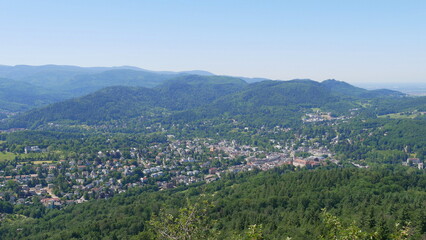 Panoramablick auf Baden-Baden