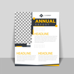Cover designs for annual reports and business catalogs