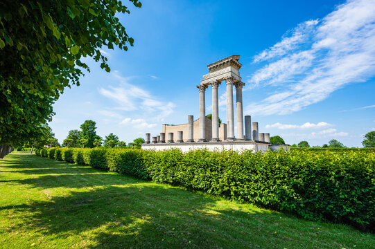 R&ouml;mischer Hafentempel im Arch&auml;ologischen Park Xanten - Niederrhein (NRW)