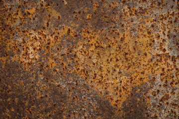 Grunge rusted metal texture, rust, and oxidized metal background. Old metal iron panel