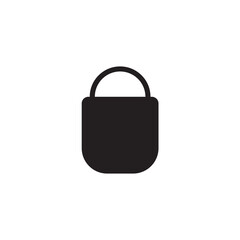 shopping cart icon, black and white cart vector illustration, for supermarket and goods icon
