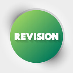 Revision text, education concept background