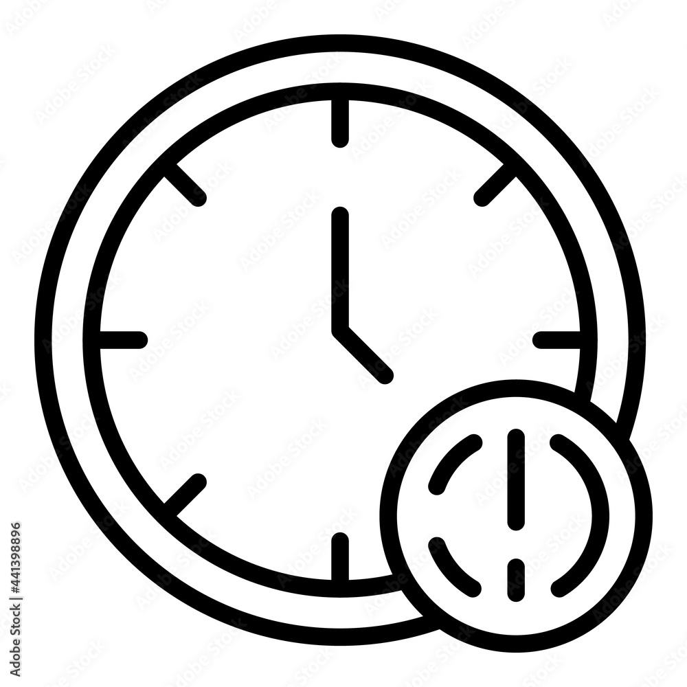 Poster person work desk icon. outline person work desk vector icon for web design isolated on white backgro