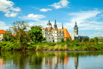 Stadtschloss, Dessau, Sachsen-Anhalt, Deutschland	
