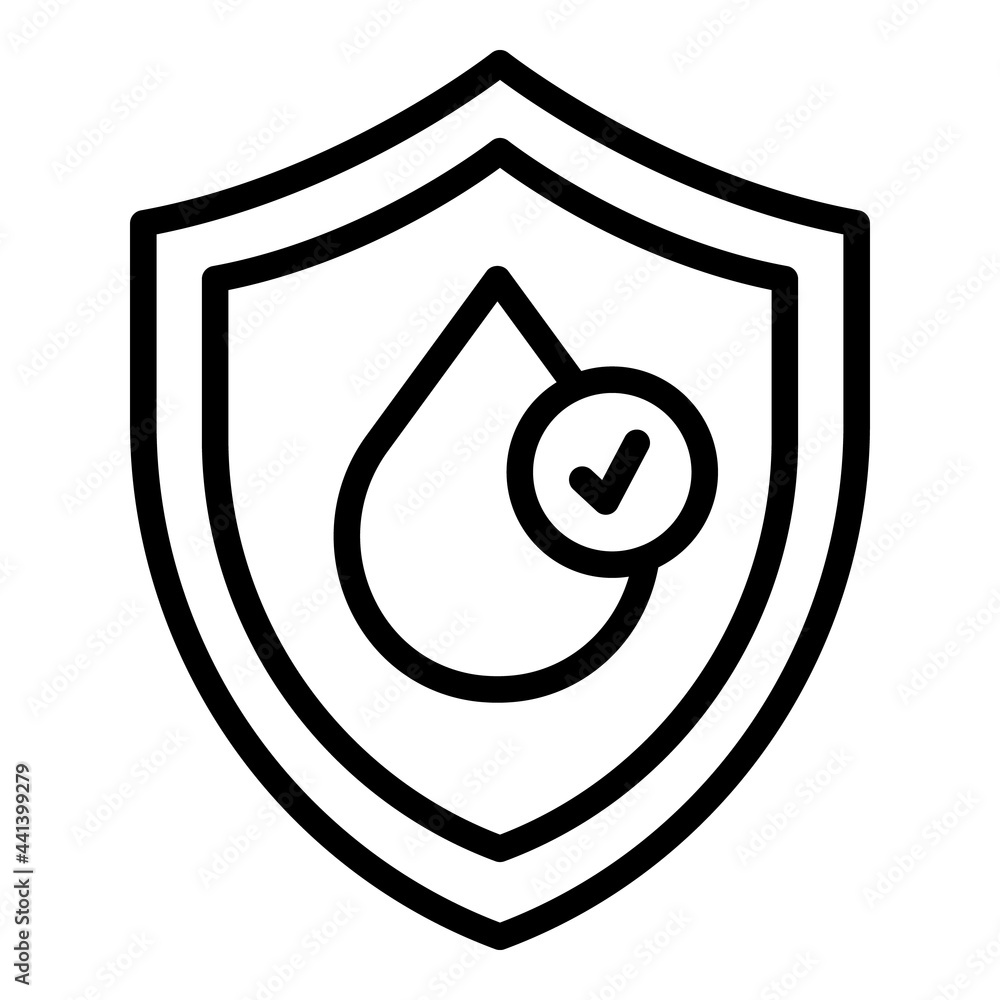 Aufkleber regulated products icon. outline regulated products vector icon for web design isolated on white bac