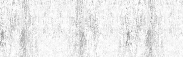 Panorama of White vintage wooden table top pattern texture and seamless background