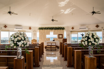 Igreja com vista para o mar do Caribe - Riviera Maya - Mexico
Church overlooking the Caribbean Sea...