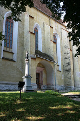 Ufortyfikowany kościół w we wsi Biertan, Rumunia, 2007