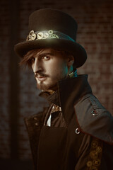 portrait of steampunk