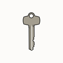 Graphic vector of key for your design 