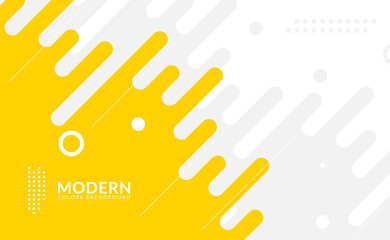 Modern professional abstract background yellow, gray and white colors. Stylish geometric abstract design.