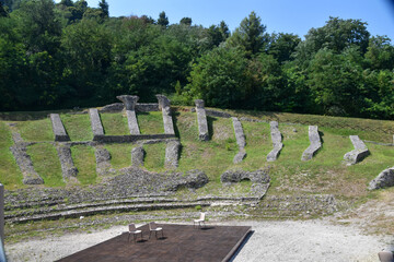 open ait theatre in Ascoli Piceno Italy