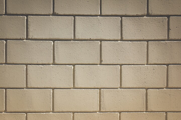 Background with white rectangular brick texture.