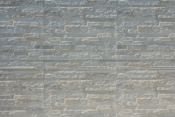 Close up of a grey brick-wall, Modern stone texture background