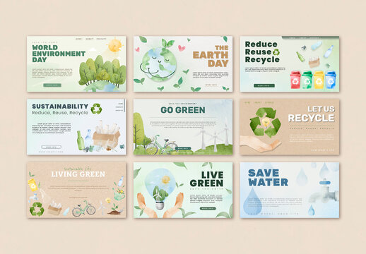 Presentation Template for an Environment Awareness Campaign
