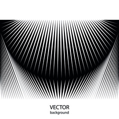 Halftone lines background.