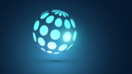 icona, simbolo, sfera, concetto