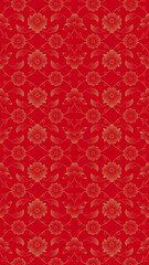 red pattern