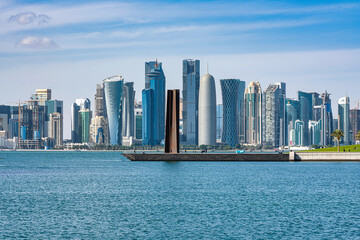 Fototapeta na wymiar Doha Cityscape - Qatar