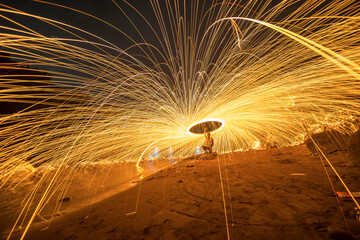 Steel Wool on the night