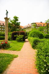 The Borstei is a listed housing estate in the Munich district of Moosach
