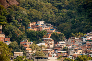 Fototapeta na wymiar Tijuquinha hill on the west side of Rio de Janeiro.