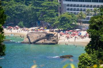 Fototapeta na wymiar Vidigal beach in Rio de Janeiro, Brazil