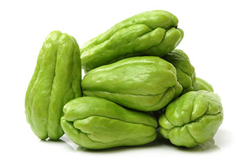 Fototapeta premium Chayote on a white background