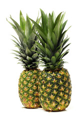 Fototapeta premium pineapple on white background