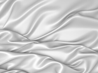 White fabric texture background. Luxury cloth background