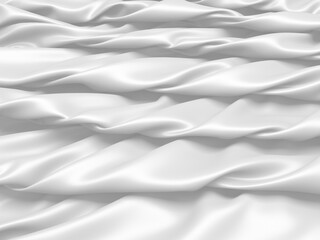 Fototapeta premium White fabric texture background. Luxury cloth background