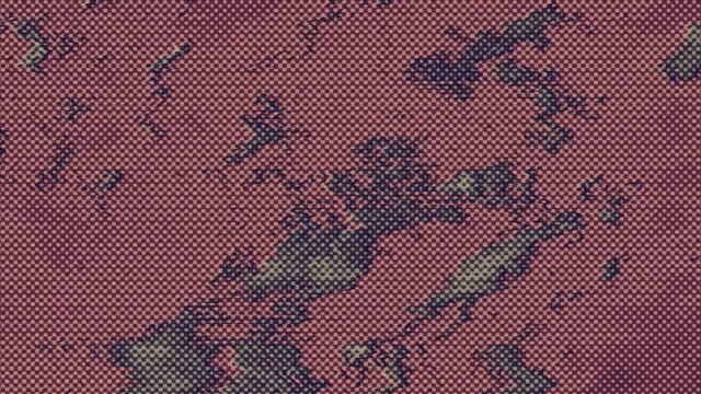 Abstract glitch iridescent animation. Broken tv effect.
