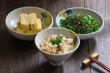 チャーハンのご飯セット　