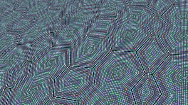 Modern error data shimmering nostalgic iridescent background
