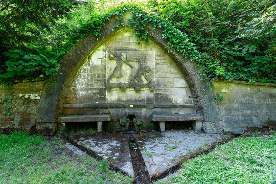 Siegfriedbrunnen bei Odenheim