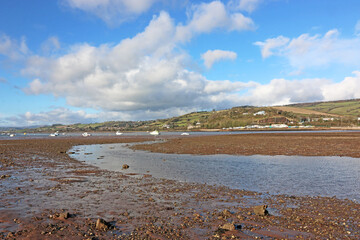 	
River Teign at low tide	