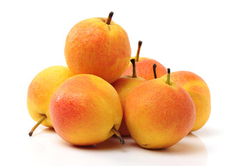 nanguo pear on white background