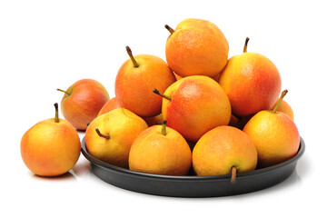 nanguo pear on white background