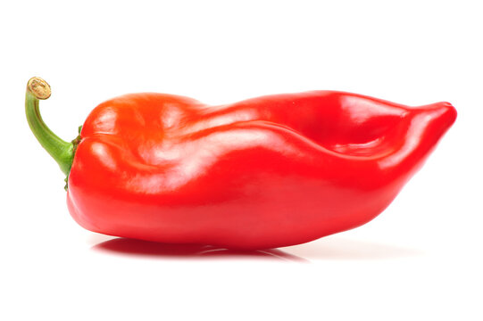 red pepper isolated on white background