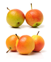 nanguo pear on white background