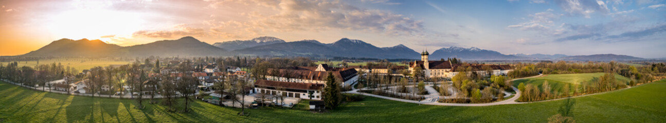 famous benediktbeuern monastery in bavaria