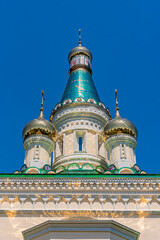 Banstol, Serbia - June 05, 2021: Temple of the 